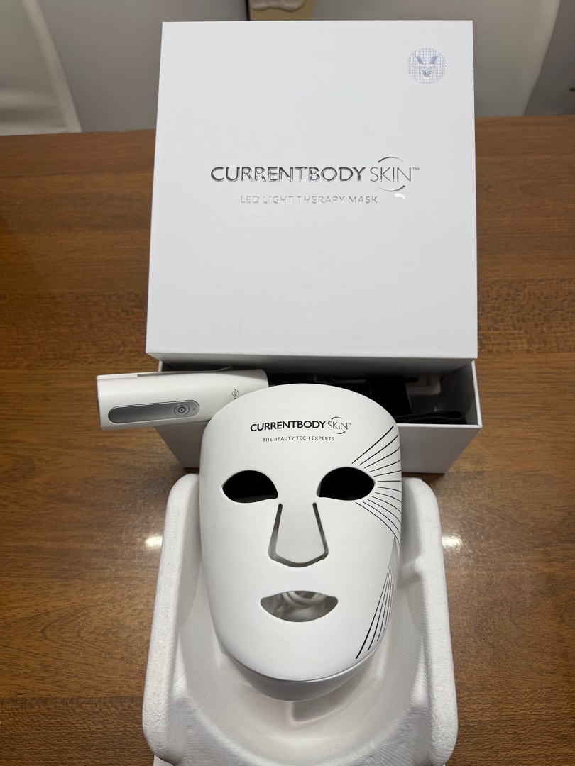 LIKE NEW CurrentBody Skin LED Light Therapy Series 2 Mask, Beauty ...