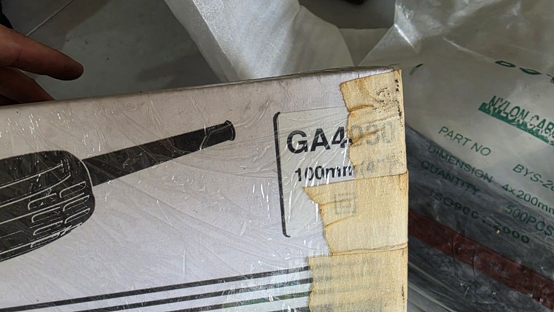 Makita GA4030 100mm Angle Grinder (Category: Construction Tools & Equipment) located in Valenzuela. Submitted by cbcsjr (Listing ID 1408463691, Image 2). Description: - Makita GA4030 Angle Grinder - 100mm size - Brand new - Sealed box - Unused condition (likely).