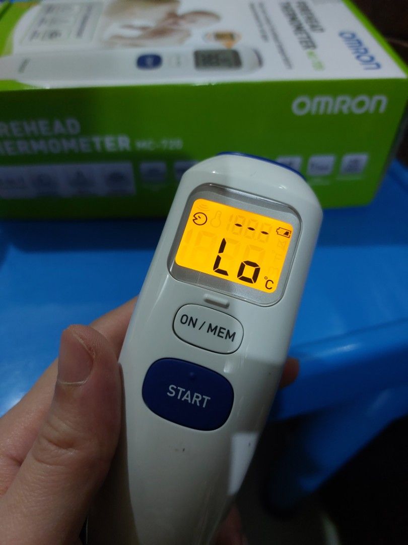 Omron MC-720 Digital Forehead Thermometer (Category: Thermometers) located in Quezon City. Submitted by moninamercado (Listing ID 1408359076, Image 2). Description: .