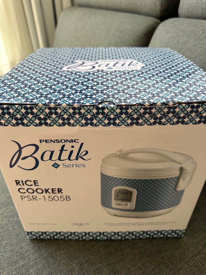 Pensonic Batik Series Rice Cooker PSR-1505B, TV & Home Appliances ...