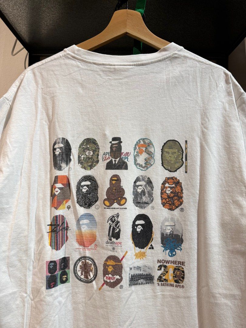 Rare BAPE (A Bathing Ape) NOWHERE 20th Anniversary Limited Edition ...