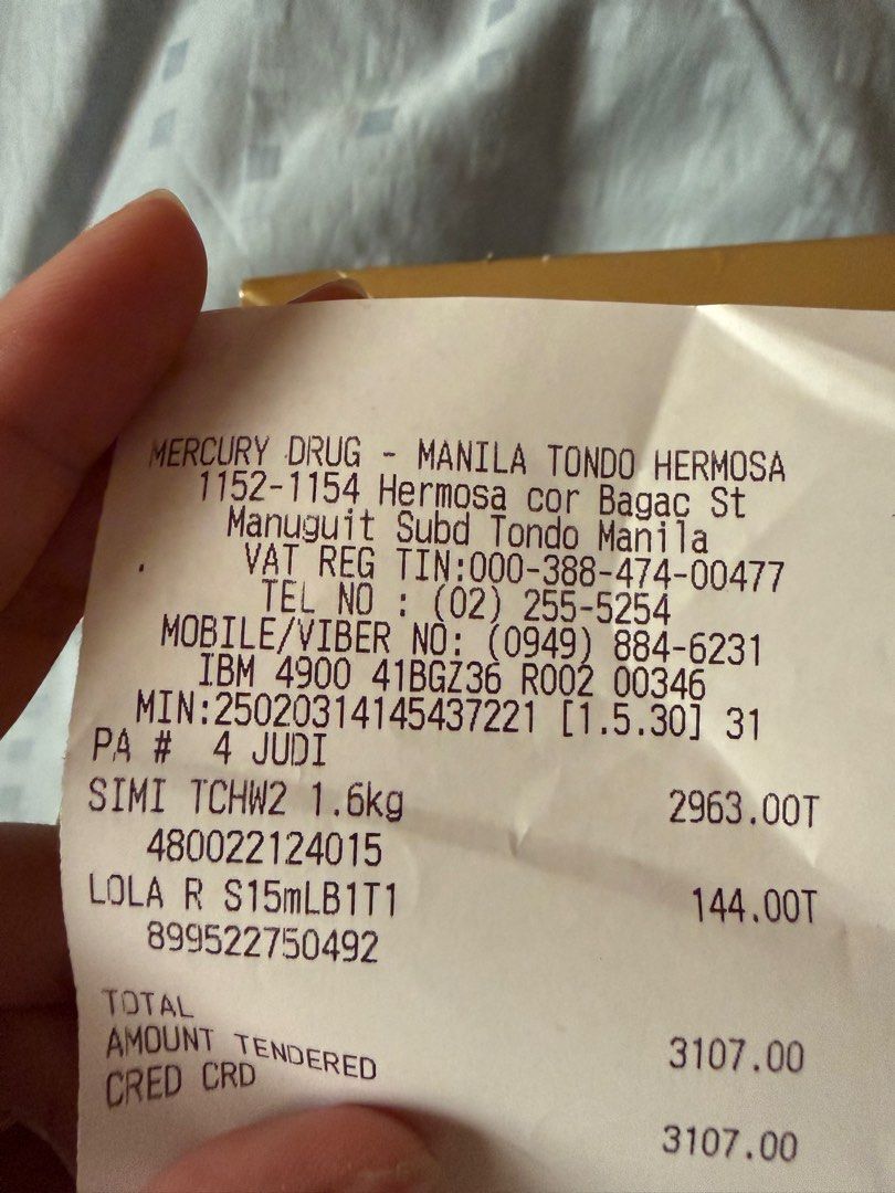 Similac Two 1-3 years (Category: Breastfeeding & Bottle Feeding) located in Manila. Submitted by ragamuffinbabygirl (Listing ID 1408318162, Image 3). Description: 3X400g Nabawasan lng ng isa 12.06.25 binili June 13, 2028 expiration date Rfs: Ayaw ni baby ng taste.