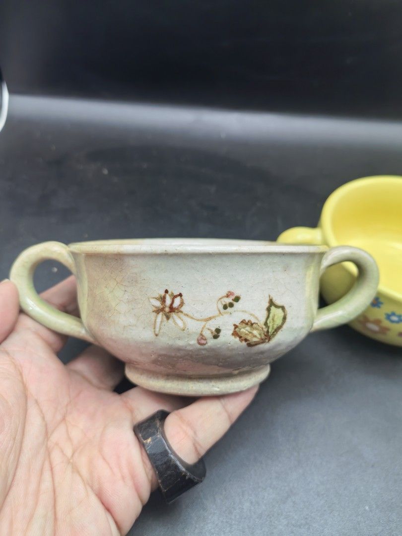 Soup bowl Ceramic and Stoneware (Category: Other Kitchenware & Tableware) located in Cebu City. Submitted by dudes_villanueva (Listing ID 1408437792, Image 2). Description: Soup bowl Ceramic and Stoneware 📌In very good condition 📌Almost same size Diameter: 4 inch.