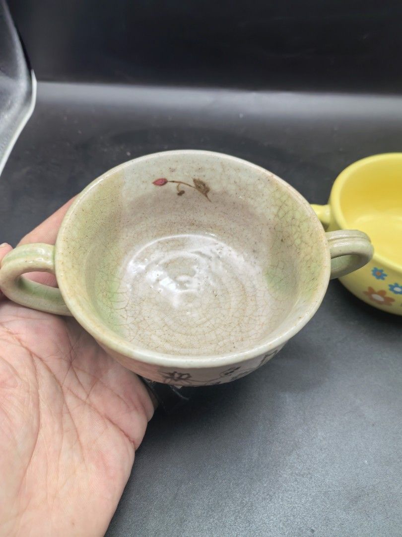 Soup bowl Ceramic and Stoneware (Category: Other Kitchenware & Tableware) located in Cebu City. Submitted by dudes_villanueva (Listing ID 1408437792, Image 3). Description: Soup bowl Ceramic and Stoneware 📌In very good condition 📌Almost same size Diameter: 4 inch.