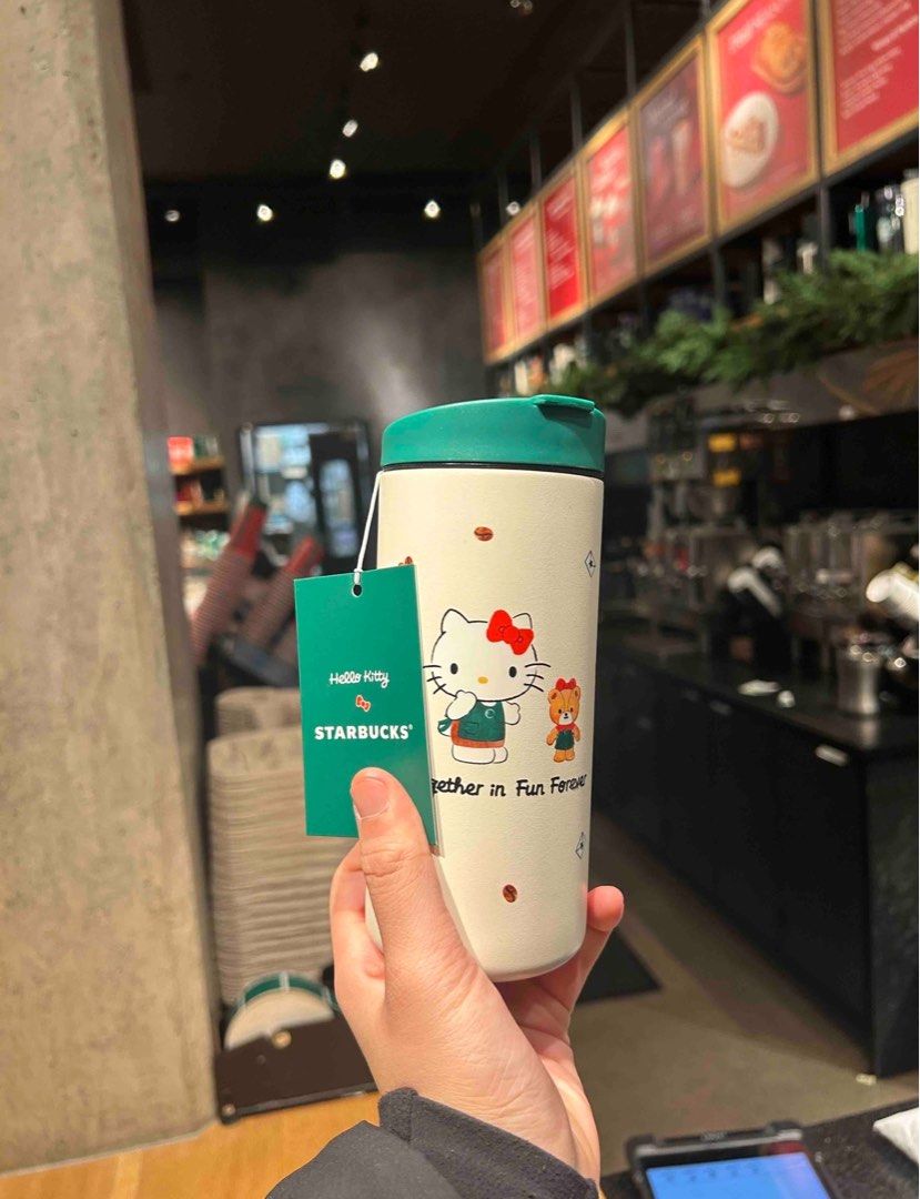 Starbucks x Hello Kitty Tumbler (Category: Water Bottles & Tumblers) located in Manila. Submitted by adri0333 (Listing ID 1408314380, Image 2). Description: Selling Limited Edition Starbucks x Hello Kitty Tumbler 12oz - P3,000 - Released this Nov 6, 2025, North America exclusive - Brand new, no issues, bought in Canada - Stainless Steel Material - Perfect Christmas Gift 🎁 - ETA: Dec 16, 2025 💸 MOP: BDO / BPI / GCash / Maya 📍 Delivery: Meetup o