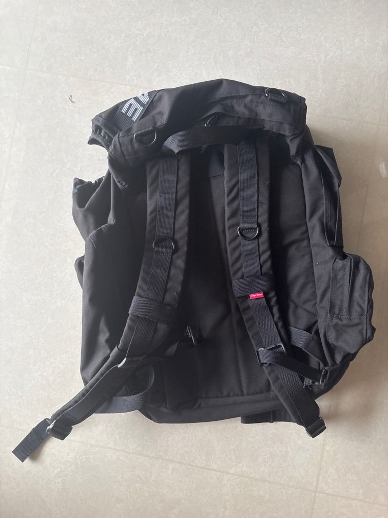 Supreme Field Backpack SS23 Black, Men's Fashion, Bags, Backpacks