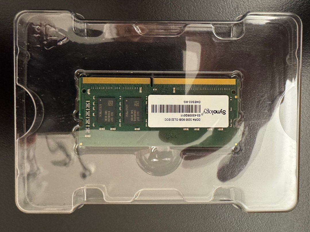 Synology DDR4 3200 8GB CL22 ECC RAM, 電腦＆科技, 電腦周邊及配件