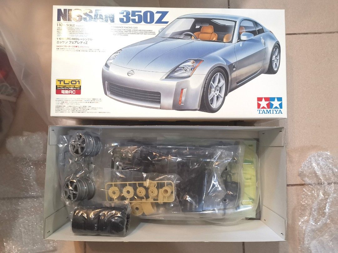 Tamiya Toyota 1/10 RC Model Kit (Category: Gundam & Model Kits) located in Manila. Submitted by genesis11_21 (Listing ID 1408464080, Image 2). Description: 58412 Xanavi NISMO GT-R Full Bearing TB03 (P12800) 58287 Nissan 350z TL01 (P15000) 47433 Toyota SUPRA Racing A80 W torque Tuned Motor (P10800) 58595 ENEOS SUSTINA Rcf TB04 (P10800) 58251 LEXUS GS400 TL01 (P25000) 58613 Toyota SUPRA TT02D (10000) 58679 Swift Sport yellow painted body MO5L (P720