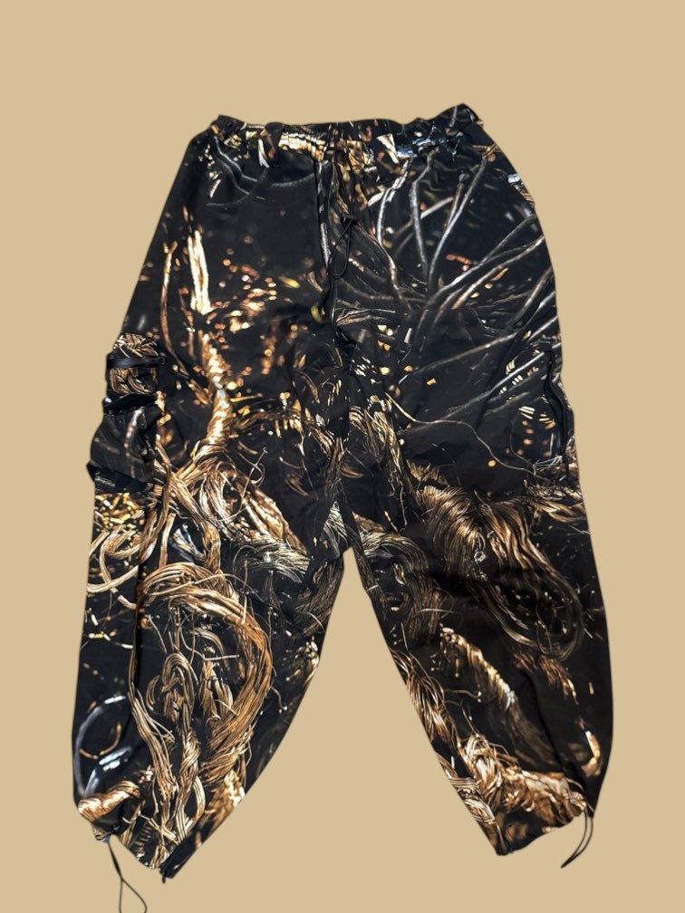 3 LAYER BALLOON PANTS（Wire Camo） TIGHTBOOTH 3 LAYER BALLOON PANTS(WIRE CAMO) M, 他的時尚, 褲子