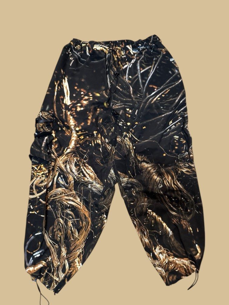 TIGHTBOOTH 3 LAYER BALLOON PANTS(WIRE CAMO) M, 他的時尚, 褲子