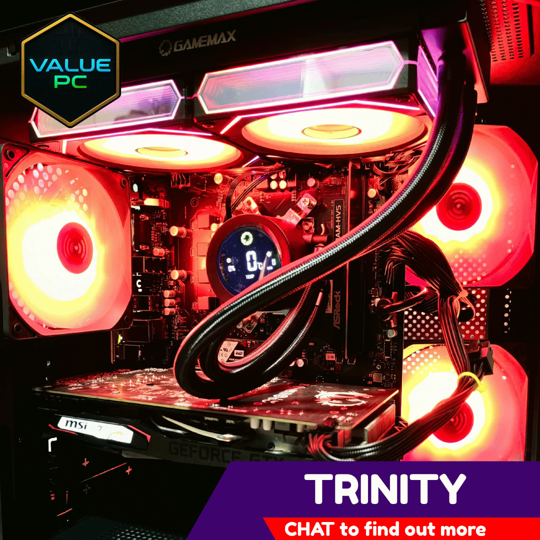 TRINITY GAMING PC BUILDS | AMD RYZEN GAMING PC 7500X3D 7800X3D CUSTOM ...