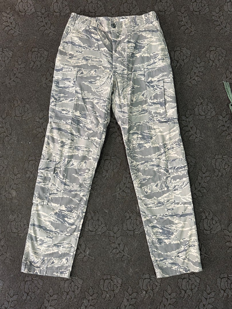 Original U.S. Military Field Pants Women Rip Stop ABU Digital Tiger Stripe Camo