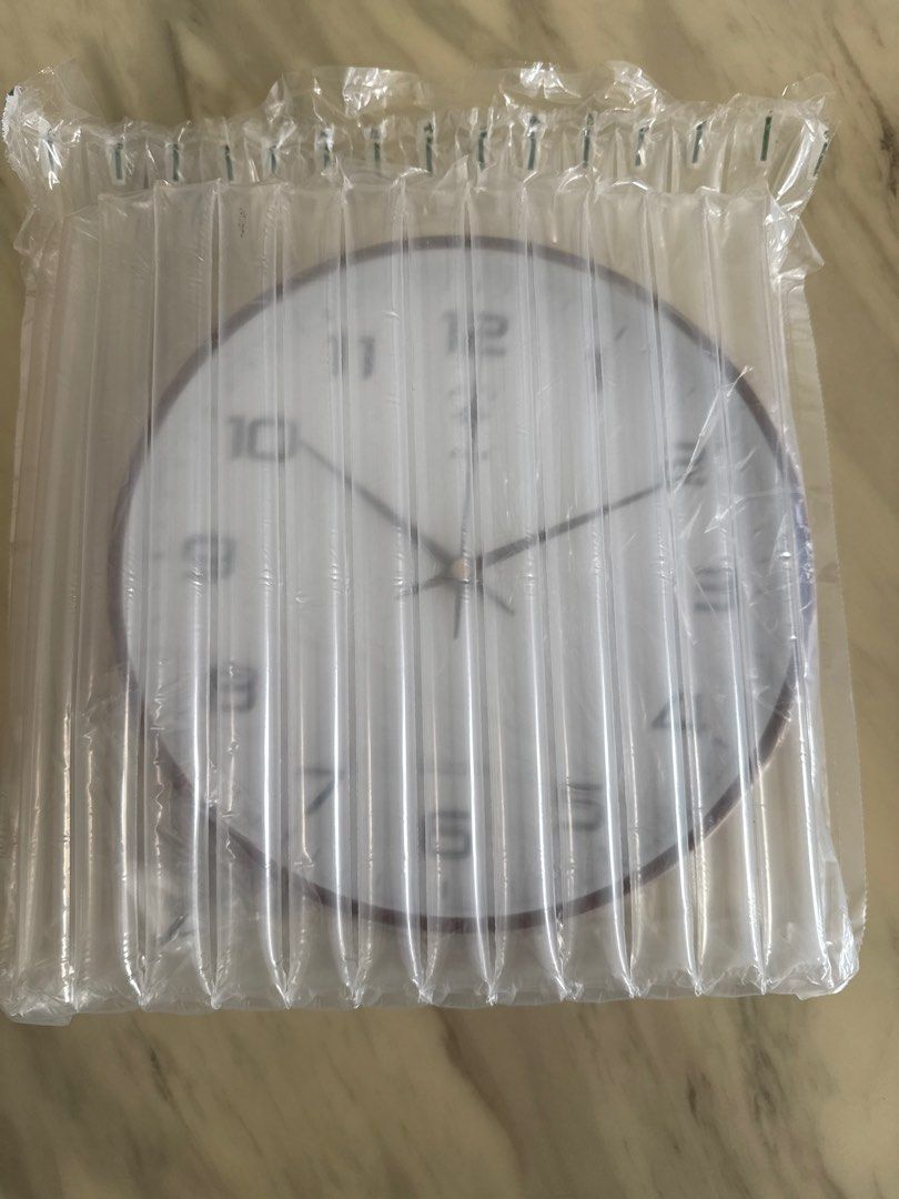 Wall Clock (Category: Clocks) located in Singapore. Submitted by lily_jade13 (Listing ID 1408342385, Image 3). Description: Brand new wall clock with original protective packaging .