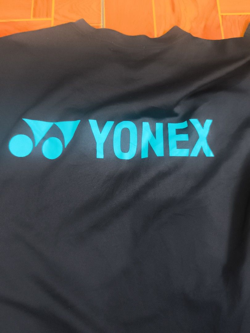 Yonex Badminton DriFit Shirt (Category: Activewear) located in San Juan, Ilocos Sur. Submitted by jd_thrifted (Listing ID 1408332336, Image 2). Description: 21-26.