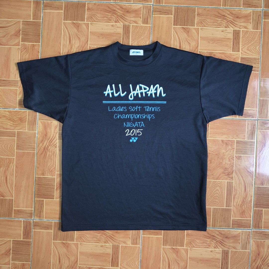 Yonex Badminton DriFit Shirt (Category: Activewear) located in San Juan, Ilocos Sur. Submitted by jd_thrifted (Listing ID 1408332336, Image 1). Description: 21-26.