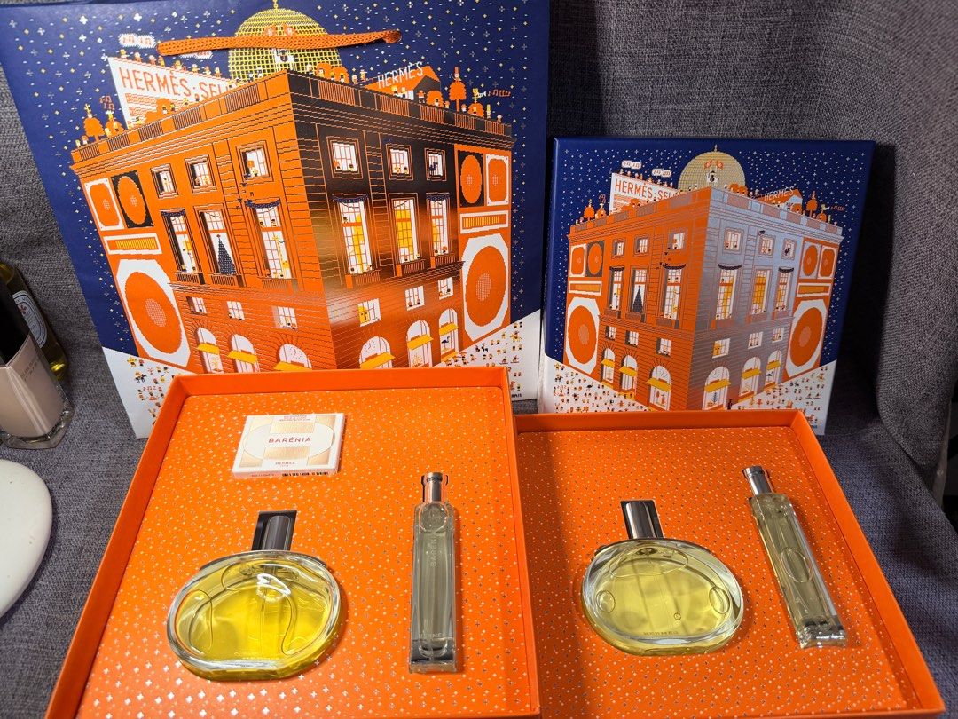 🆕 Hermes Barenia Christmas Gift Set EDP Perfume 60ml 100ml