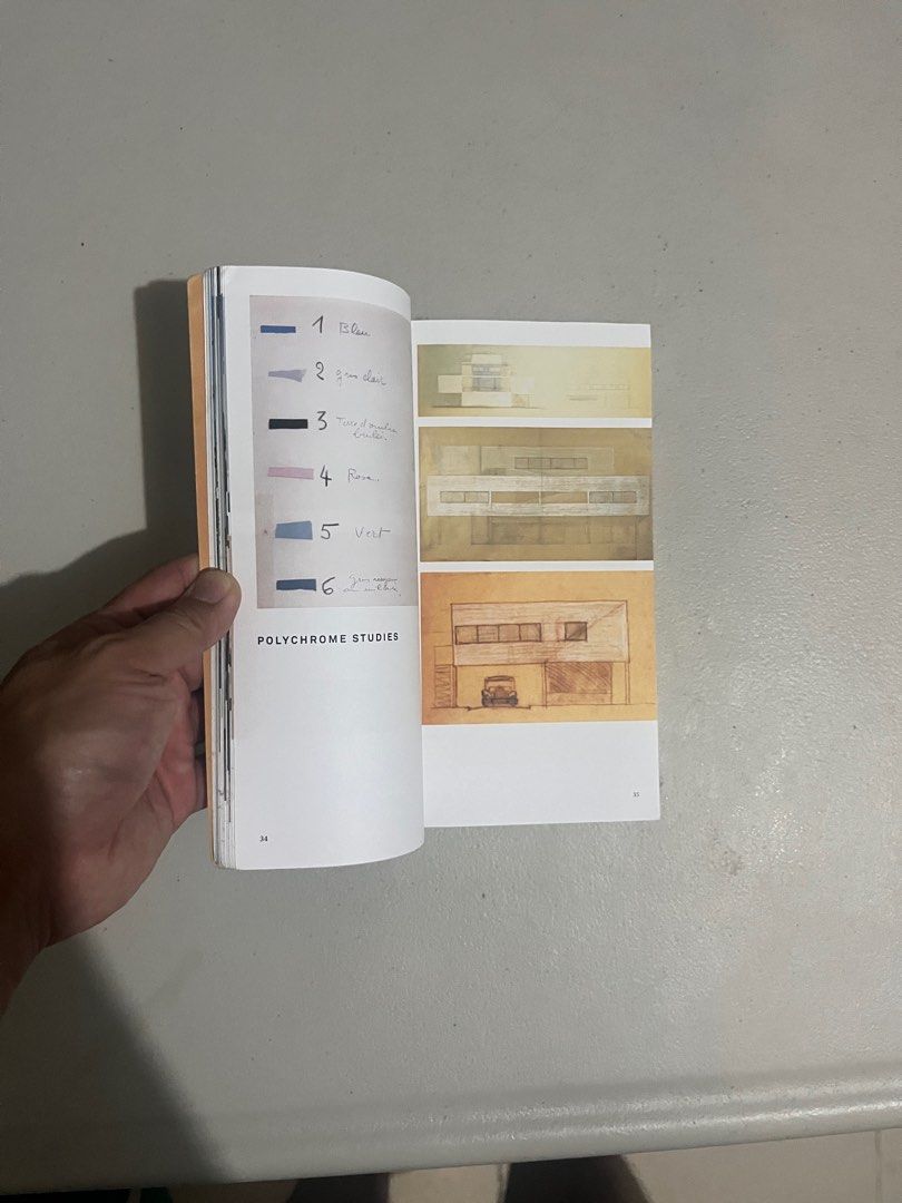 Architecture: Le Corbusier The Villa Savoye Book (Category: Storybooks) located in Manila. Submitted by datanotions (Listing ID 1408661965, Image 2). Description: - Features Le Corbusier's Villa Savoye. - Includes illustrations of plans, elevations, and interior spaces. - Contains polychrome studies. - Ideal for architecture enthusiasts and students interested in modern architecture..