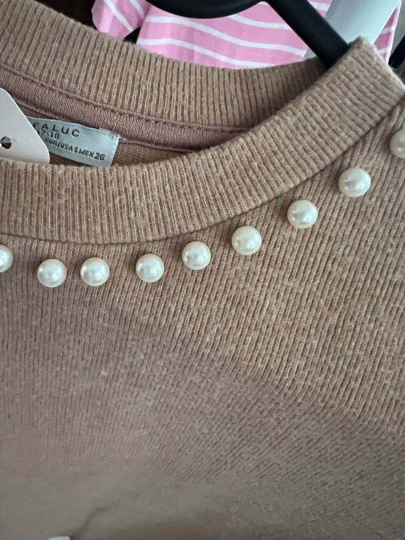 Assorted Bundle (Category: Shirts) located in Paranaque City. Submitted by shoptlc (Listing ID 1408559863, Image 3). Description: 2 pcs women’s tops (Zara and unbranded) Actual photos posted.