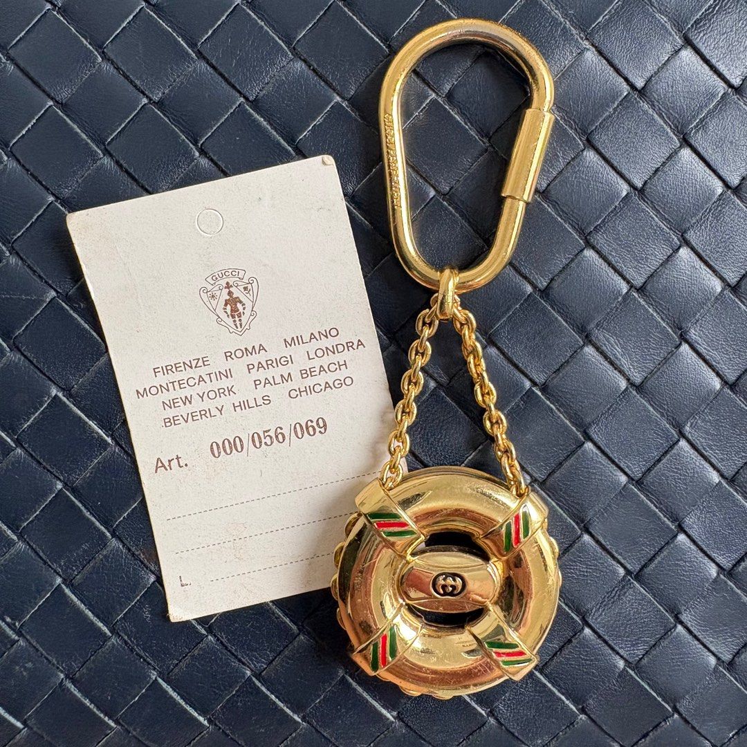 SALE❗️Authentic Gucci Life Preserver Key Chain (Category: Luxury Accessories) located in Manila. Submitted by snatchmybag (Listing ID 1408655140, Image 1). Description: .