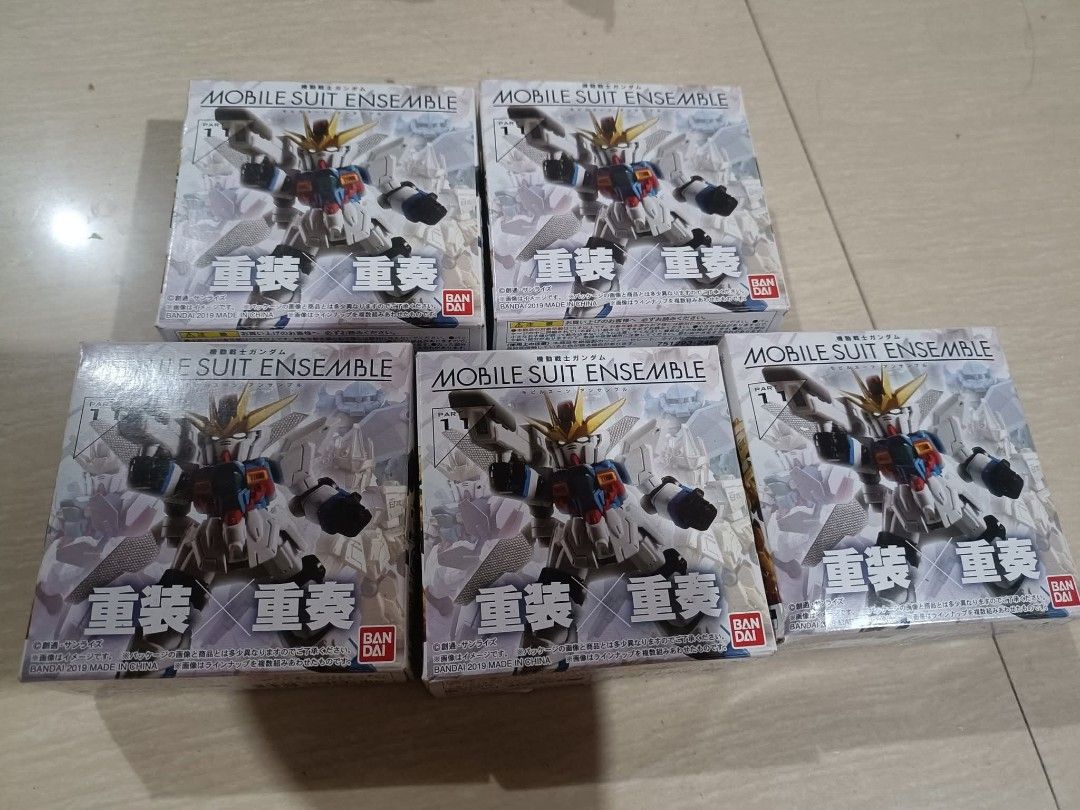 Bandai Mobile Suit Ensemble 11 collectible figure set (Category: Gundam & Model Kits) located in San Fernando. Submitted by lanie0486 (Listing ID 1408661528, Image 1). Description: .