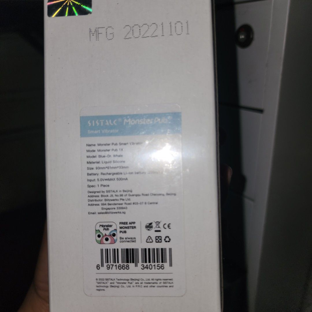 Brand new sealed Monster Pub Vibrating Massager (Category: Massage Devices) located in Batangas. Submitted by zoerene.ph (Listing ID 1408532604, Image 2). Description: brand new sealed orange app or black app checkout for the sf vibrating g$pot massager.
