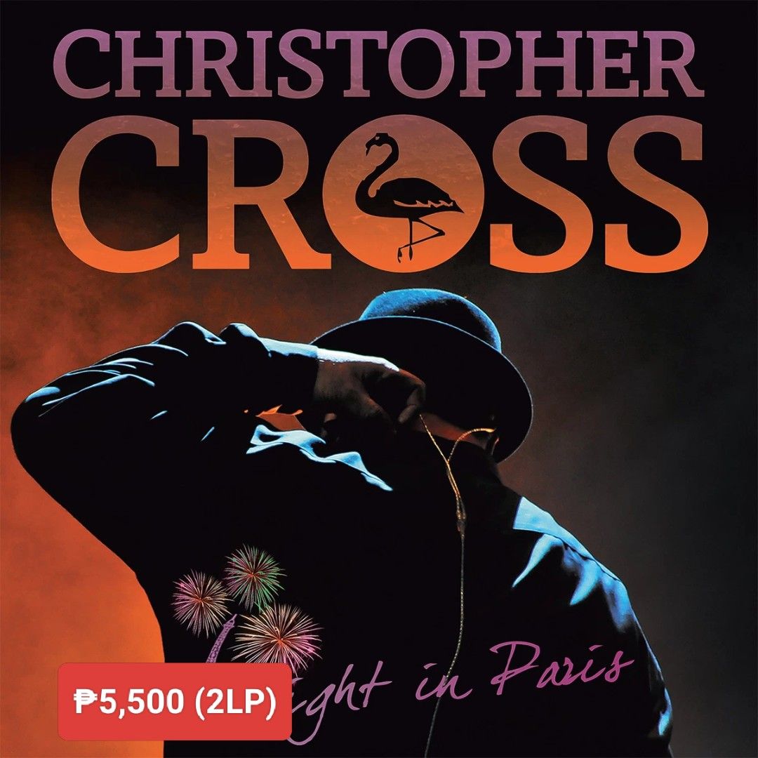 Christopher Cross - A Night in Paris vinyl (Category: Vinyls) located in Manila. Submitted by ramonrobin.cruz (Listing ID 1408624583, Image 1). Description: Christopher Cross - A Night in Paris 2LP Brand New sealed made in USA.