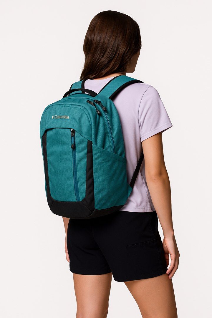 COLUMBIA ATLAS EXPLORER 2 BACKPACK 26L (Category: Backpacks) located in Antipolo. Submitted by mdmeanders (Listing ID 1408556423, Image 1). Description: DYNAMIC ADVENTURE BACKPACK: Unisex 26L backpack with laptop pocket, water bottle pockets, key ring and reflective accents for added security EXPERIENCE HEAT: Recycled Thermarator insulation, elastic cuffs, adjustable hood with chin guard keep you warm and protected HOW TO PACK FOR THE ADVENTURE: 