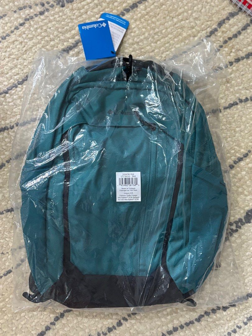 COLUMBIA ATLAS EXPLORER 2 BACKPACK 26L (Category: Backpacks) located in Antipolo. Submitted by mdmeanders (Listing ID 1408556423, Image 2). Description: DYNAMIC ADVENTURE BACKPACK: Unisex 26L backpack with laptop pocket, water bottle pockets, key ring and reflective accents for added security EXPERIENCE HEAT: Recycled Thermarator insulation, elastic cuffs, adjustable hood with chin guard keep you warm and protected HOW TO PACK FOR THE ADVENTURE: 