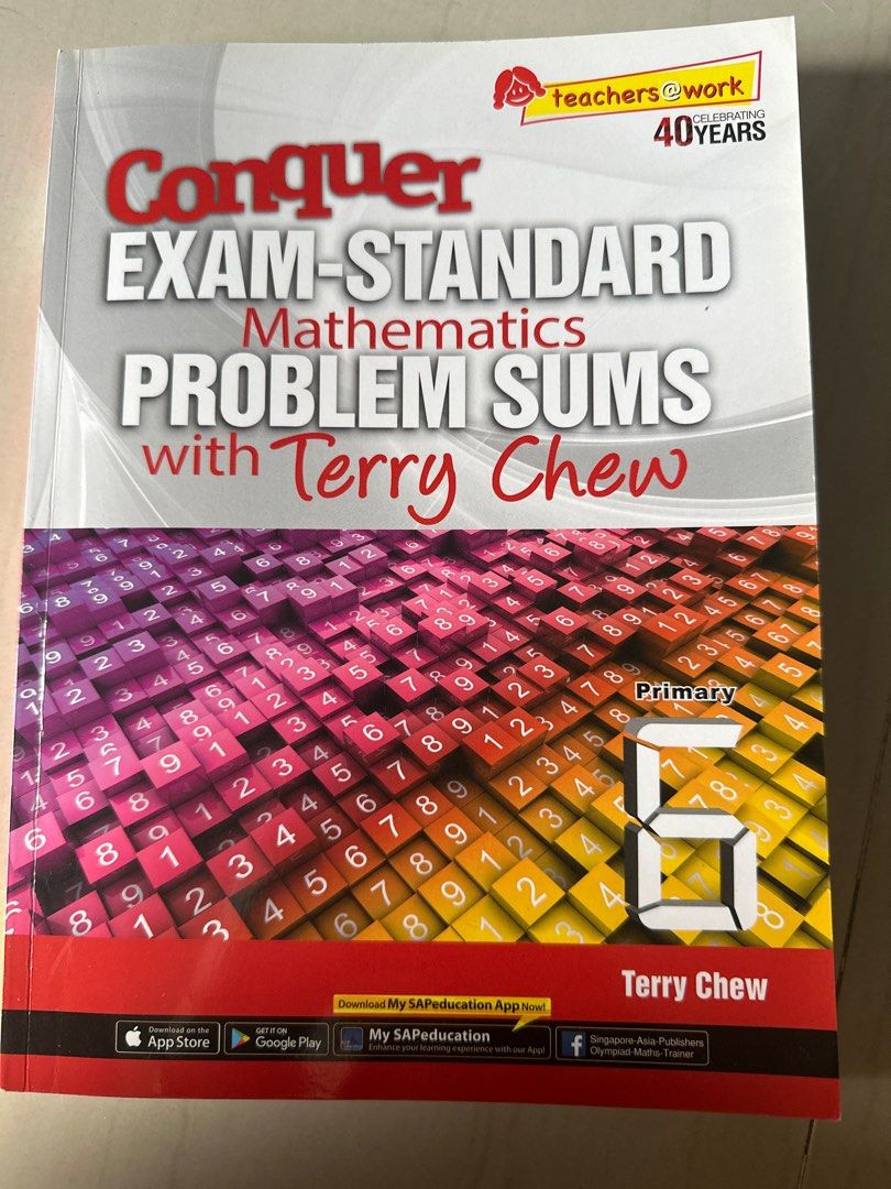 Conquer Exam-Standard Mathematics Problem Sums - Primary 6, Hobbies ...