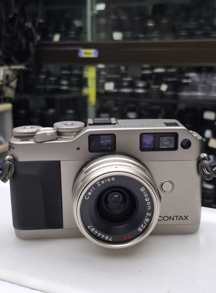 CONTAX G1 + CONTAX CARL ZEISS T* BIOGON 28MM F2.8, 攝影器材, 相機
