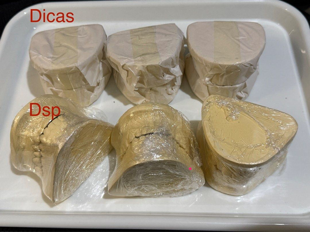 DSP Patient Cast for RPD (Category: Everything Else Others) located in Pasig City. Submitted by _aedm (Listing ID 1408641647, Image 1). Description: Rfs: di nagamit sa boards 3 pairs dsp - 190 each 3 pairs dicas - 140 each.