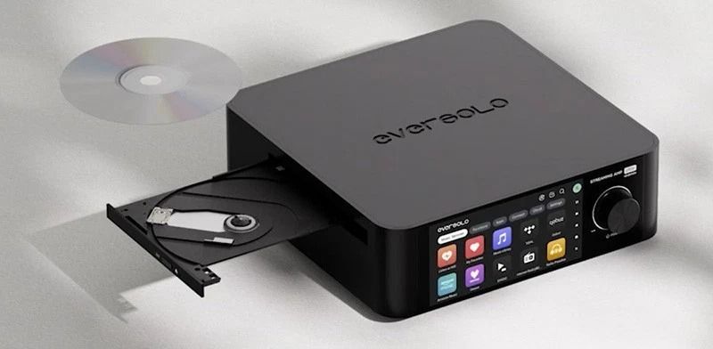 Eversolo Play CD Edition Streaming Amplifier (Category: Soundbars, Speakers & Amplifiers) located in Quezon City. Submitted by hifivebynicelydone (Listing ID 1408517688, Image 3). Description: It fuses a premium DAC, Class D amplifier, and hi-res music streamer into one sleek unit, with a 5.5” HD display and refreshed UI. Built for multi-room streaming, packed with versatile connectivity, powerful enough to drive various bookshelf speakers, and t