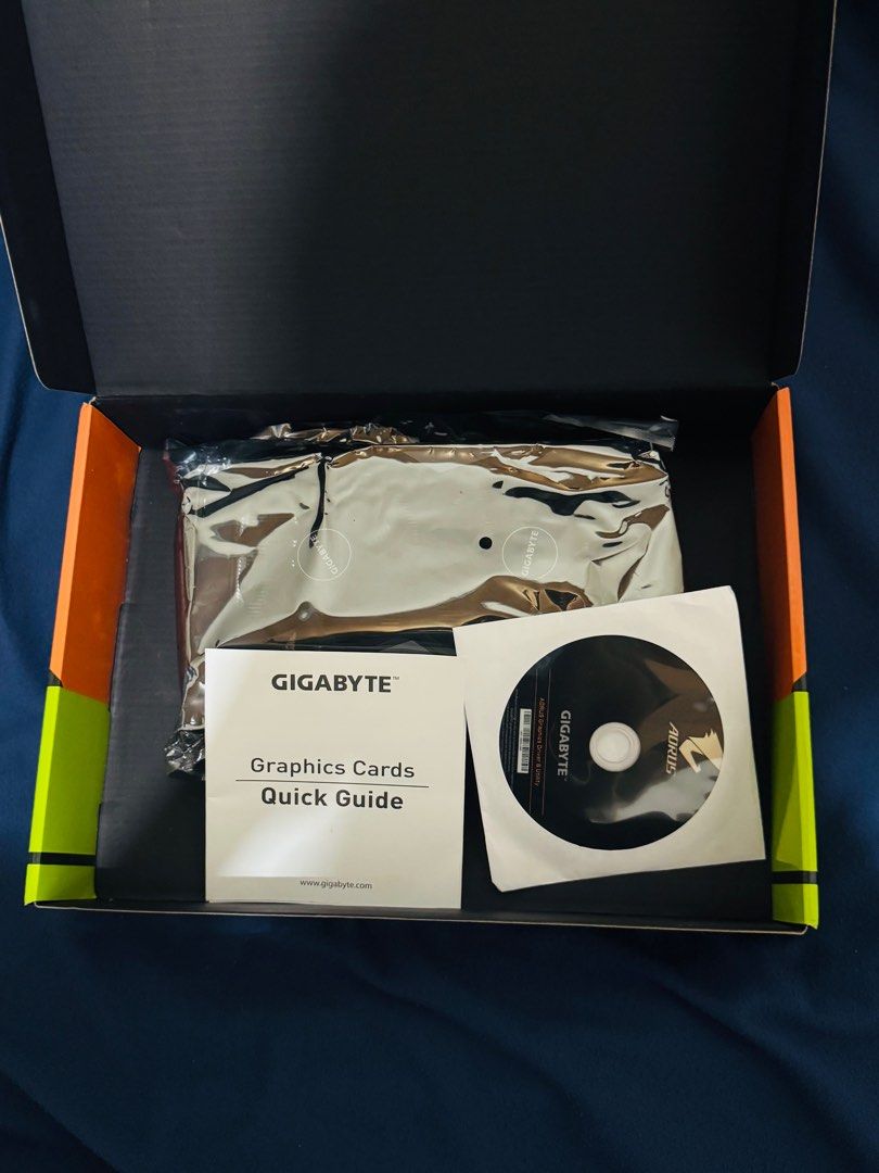 Gigabyte GeForce RTX 2060 OC 6G (Category: Computer Parts) located in General Santos City (Dadiangas). Submitted by markestrada1995 (Listing ID 1408505144, Image 2). Description: - Gigabyte GeForce RTX 2060 OC 6G - Includes original box, quick guide, and driver CD - Originally priced at ₱30999 - No issues - RFS: Extra Video Card - More Details : https://drive.google.com/drive/folders/1xRf9QEqxVCoMfM3VmOoN3U6pu5Mk6hqP - I can do meet ups for nearb