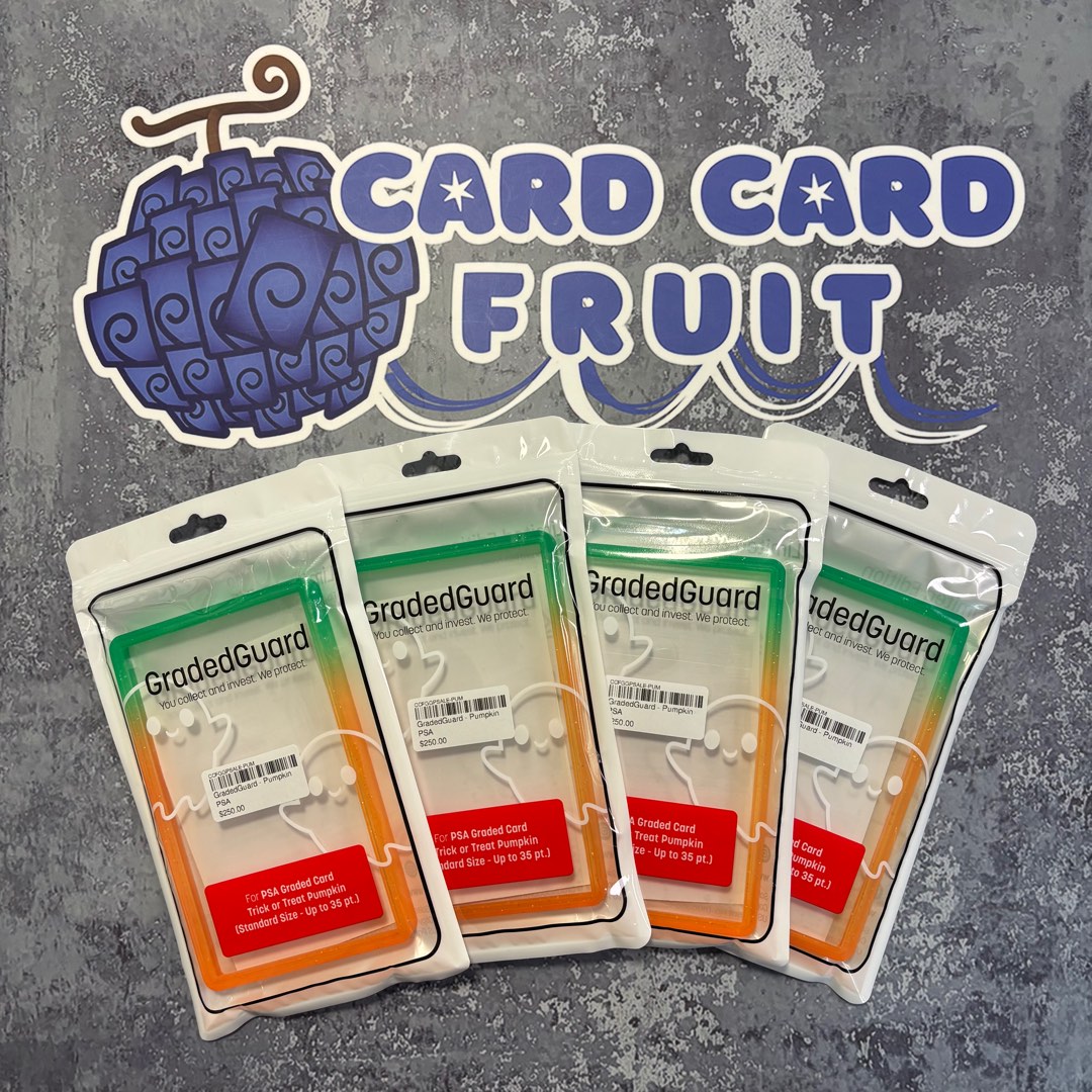 GradedGuard PSA Trick or Treat(Pumpkin)鑑定卡保護殼, 興趣及遊戲, 玩具 & 遊戲類 - Carousell