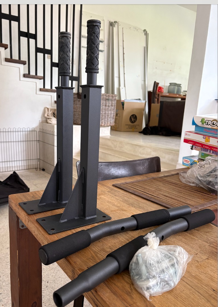Heavy Duty Pull-up Bar Set, Sports Equipment, Exercise & Fitness ...