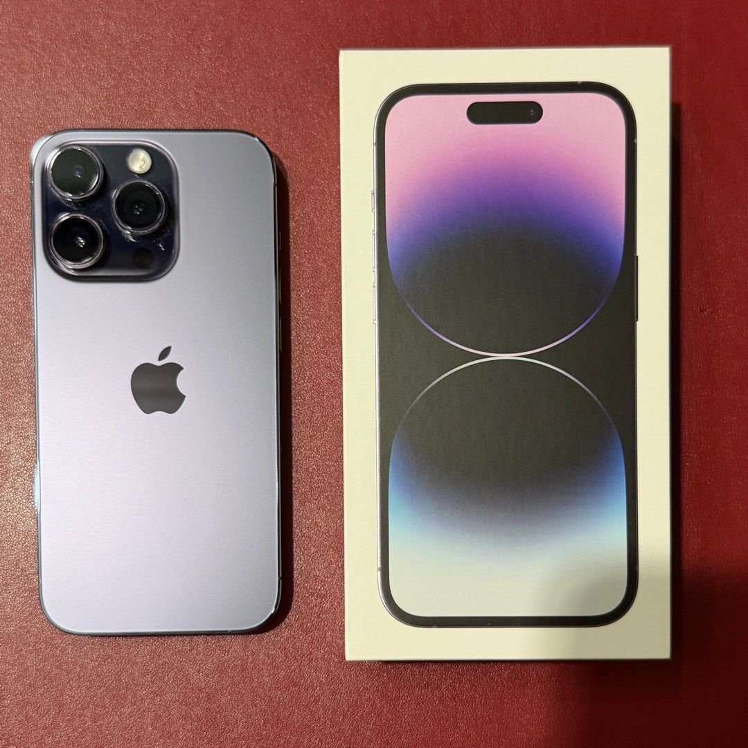 Iphone 14 pro 125gb (Category: iPhone 11 Series) located in Manila. Submitted by roycecmant72451 (Listing ID 1408534077, Image 2). Description: IPHONE 14 PRO Deep Purple❗️FOR SALE❗️ •128GB •77% BH •No hidden issue •No history of repair •Ready to use •Globe locked 🌐 •Face ID✅ •Truetone✅ •All working✅ •Original all parts •Ntc approve •Check to sawa •With case •Original all parts •Ntc approve •Check to sawa •With case.