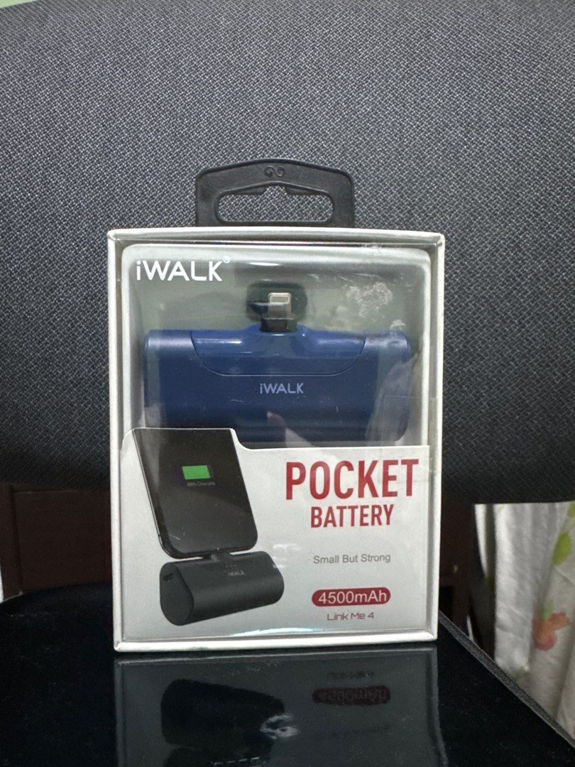 iWALK Pocket Battery Link Me 4 (Category: Batteries & Chargers) located in Pasay City. Submitted by mscaoo (Listing ID 1408586479, Image 1). Description: Hi! Im selling this brand new pocket battery Im not using and not yet open.