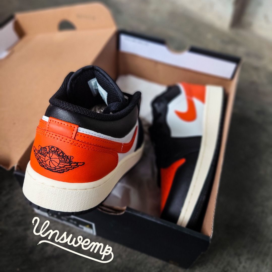 J1 Low GS 'Shattered Backboard 2.0' (Category: Sneakers) located in Orion. Submitted by Unswemp (Listing ID 1408525462, Image 2). Description: WTS J1 Low GS 'Shattered Backboard 2.0' • ₱2,995 only 🏷 (Before ₱4,595) • Size: 8/8.5 US Women's 💯 Brand New / Original 🚛 Free shipping fee nationwide via J&T ✅ Unli Vouch/Legit Check 📍 Orion, Bataan 💬 Message for more info.