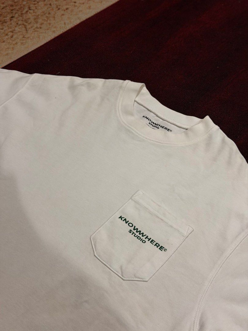 Knowhere Studio Tee (Category: Tshirts & Polo Shirts) located in Shah Alam. Submitted by 5a_preloved (Listing ID 1408640552, Image 1). Description: Condition 8.5/10 Few stain yang unnoticeable Boxy cutting so quite short .