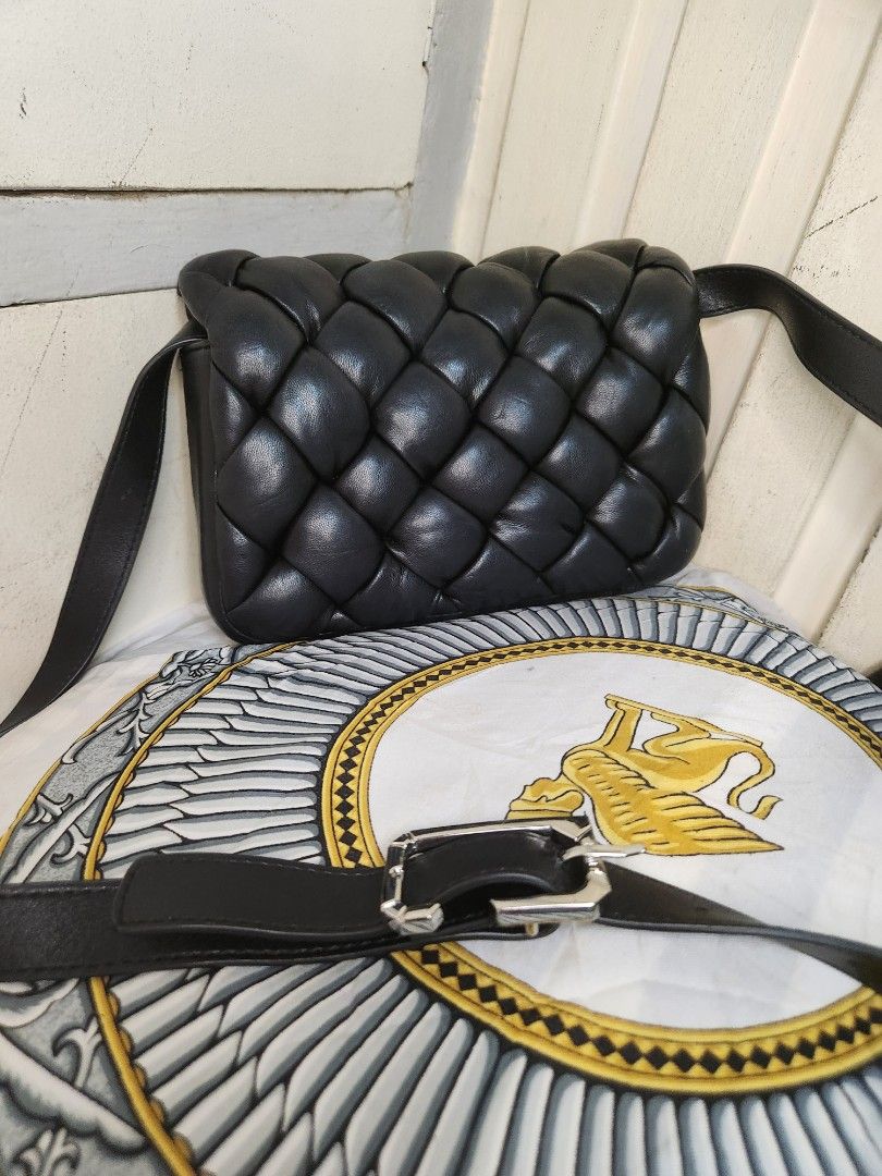 Leather sling bag intracciato (Category: Cross-body Bags) located in Taguig. Submitted by starbucksph (Listing ID 1408530403, Image 1). Description: .