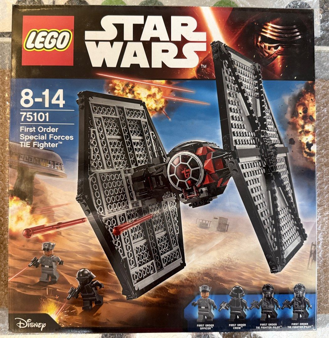 LEGO Star Wars First Order Special Forces TIE Fighter 75101, Hobbies ...