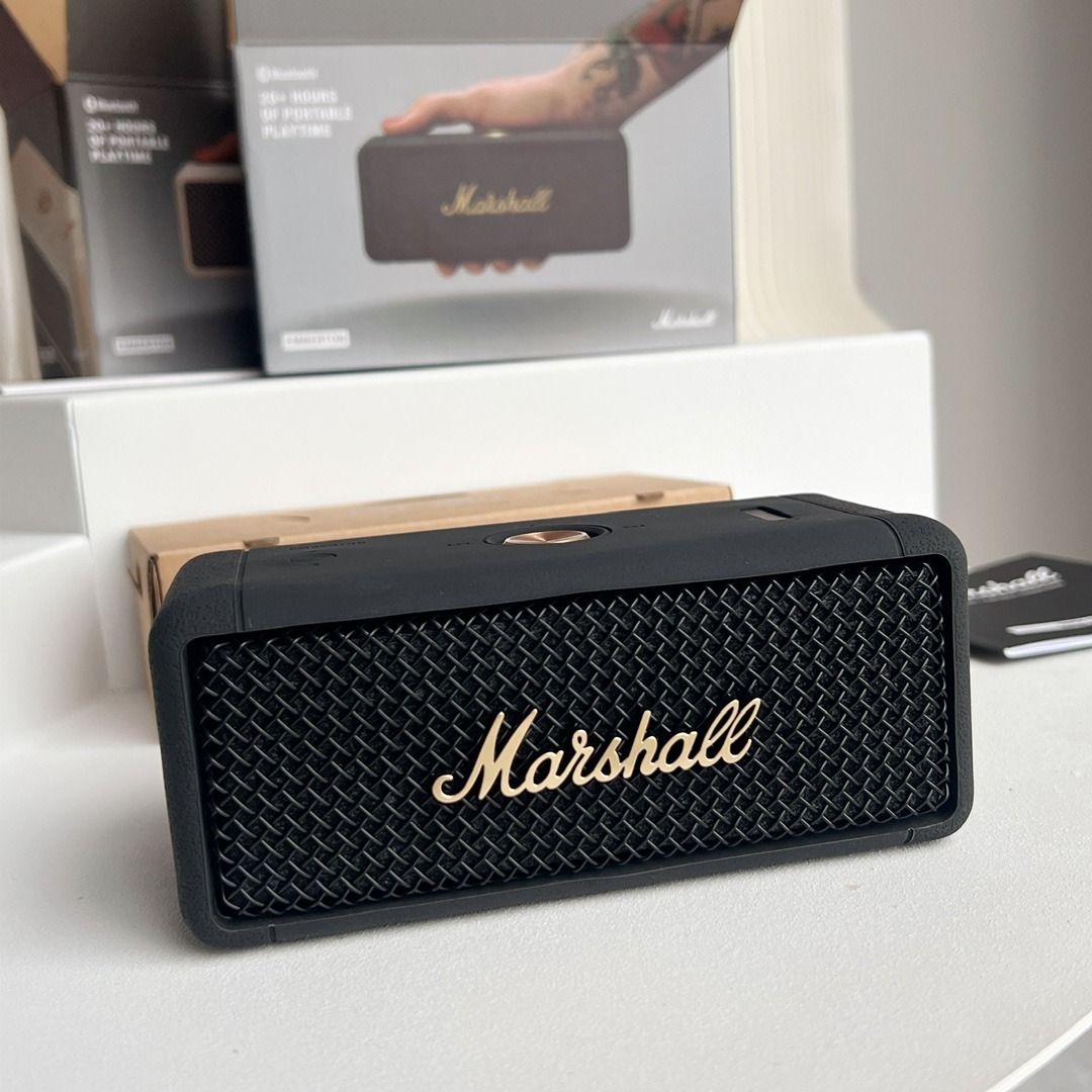 MARSHALL EMBERTON Bluetooth Speaker (Category: Soundbars, Speakers & Amplifiers) located in Caloocan City. Submitted by rarisganiy26807 (Listing ID 1408566414, Image 1). Description: .