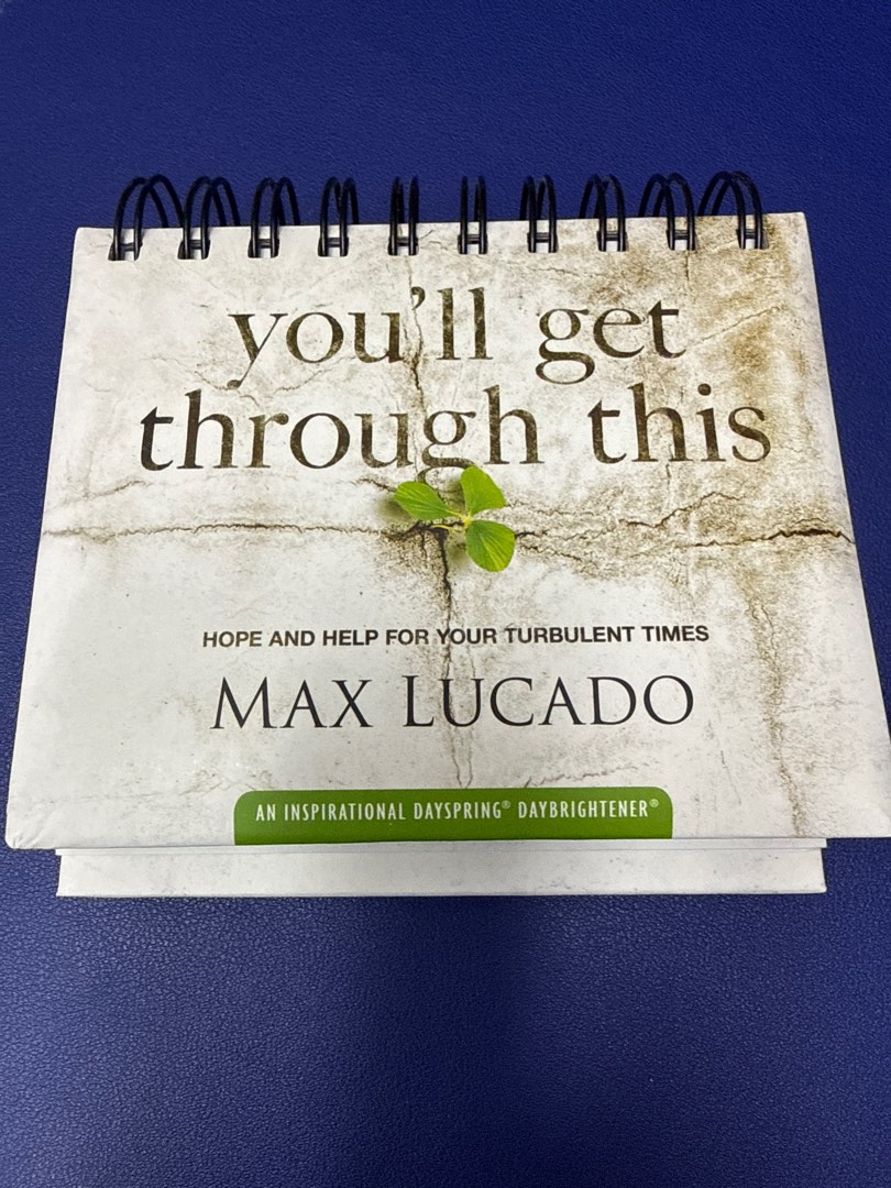 Max Lucado 'You'll Get Through This' Calendar, Hobbies & Toys