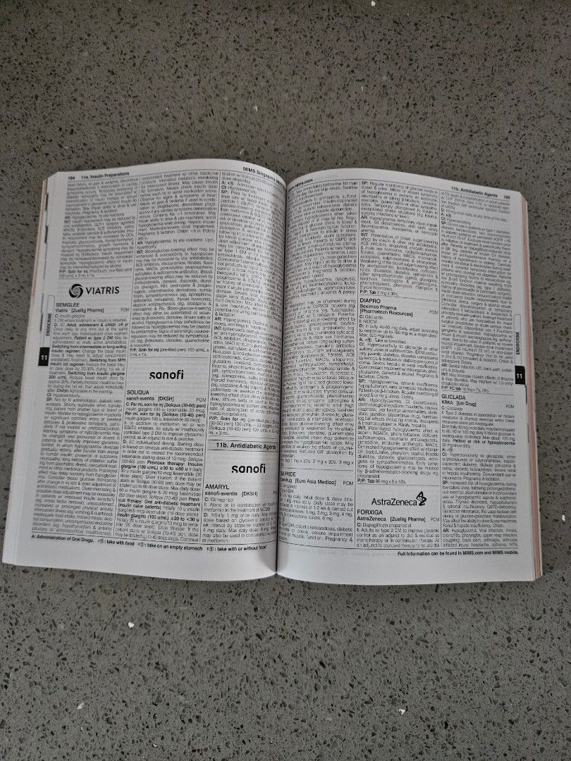MIMS (Category: Textbooks) located in Singapore. Submitted by mentitym (Listing ID 1408560659, Image 3). Description: MIMS Drug Reference Singapore 2022/2023 edition. - Ideal for medical professionals and students. .