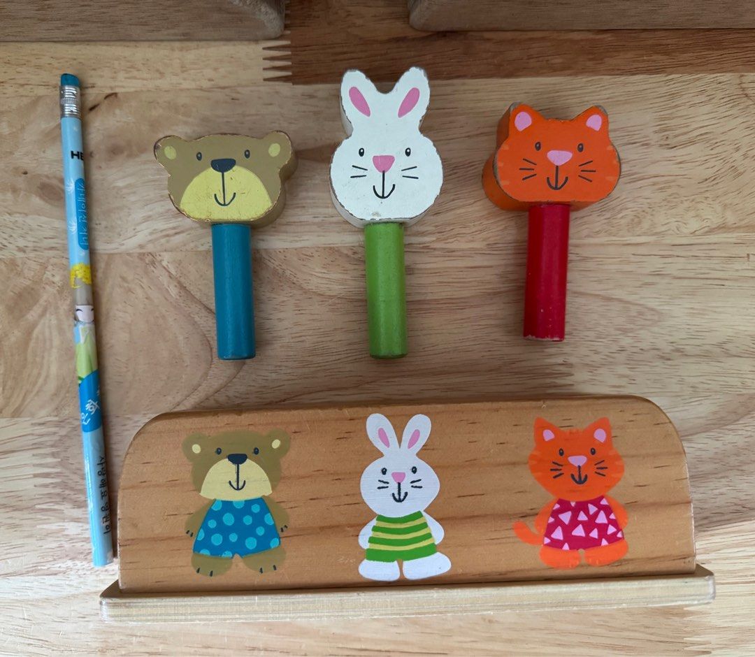 Montessori Pop up toy (Category: Infant Playtime) located in Plaridel. Submitted by oliviasattic (Listing ID 1408574296, Image 3). Description: Early Learning Centre (ELC) Wooden Pop up toy *As is.