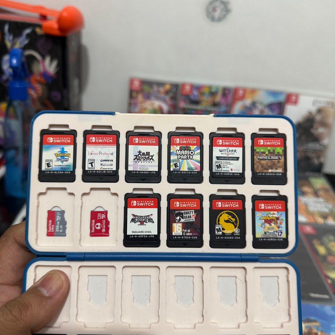 Nintendo switch games v1 v2 oled switch 2 (Category: Nintendo) located in Valenzuela. Submitted by gearpandaph (Listing ID 1408679500, Image 2). Description: For sale nintendo switch oled v1 v2 switch 2 games Pokken 1800 Mario kart 1800 Fire emblem Engage 1700 Nier auto mata 1500 Monster Hunter Sunbreak 1200 Mario party 1400 Nintendo Switch sports 1800(w leg strap) Grand theft Auto GTA TRILOGY 1200 Minecraft 900 Mario rabbids spark of hope 900 Sk