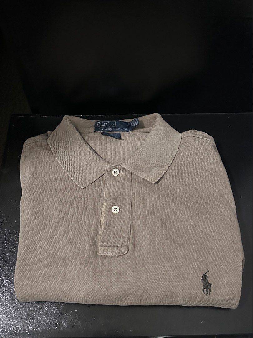 Ralph lauren polo shirt (Category: Tshirts & Polo Shirts ) located in Bulacan. Submitted by fitloop_ph (Listing ID 1408514755, Image 1). Description: Ralph lauren polo shirt Personal item Dimes 22x28-30lb Taupe colorway very rare (dark brown pony) Authentic .
