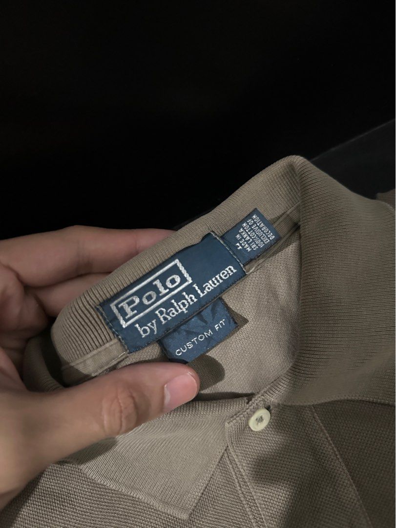 Ralph lauren polo shirt (Category: Tshirts & Polo Shirts ) located in Bulacan. Submitted by fitloop_ph (Listing ID 1408514755, Image 2). Description: Ralph lauren polo shirt Personal item Dimes 22x28-30lb Taupe colorway very rare (dark brown pony) Authentic .
