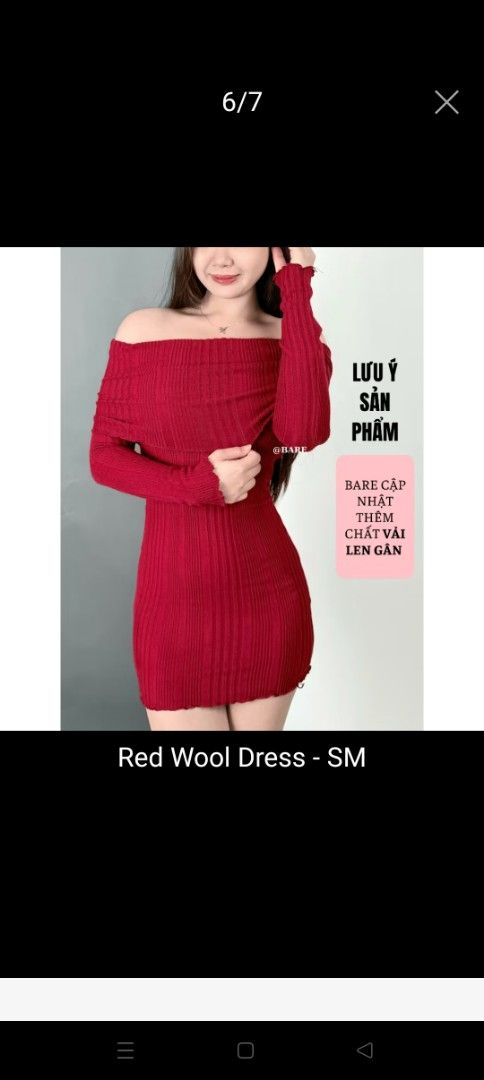 RED XS Dress bodycon (Category: Dresses) located in Navotas City. Submitted by lockerofmissm (Listing ID 1408637664, Image 1). Description: I bought it in Vietnam last May 2025. Its never been used. sobrang ganda ng tela 😭 RFS. TOO MANY DRESS PS. sa shop po ito nabili di sa bangketa lang.