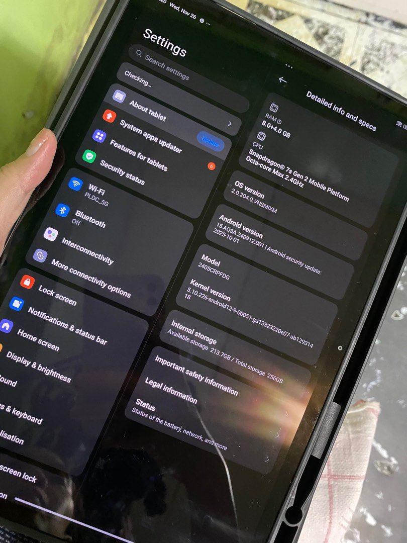 Redmi Pad Pro 256G (Category: Android) located in Las Pinas. Submitted by heykish (Listing ID 1408659739, Image 3). Description: Redmi Pad Pro 256GB Bought this year (2025) at Xiaomi Store ✔️ With free tablet case ✔️ With free keyboard ✔️ In excellent condition RFS: Rarely used.